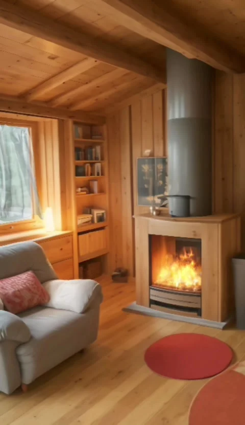 Fireplace Stock Footage 278297700