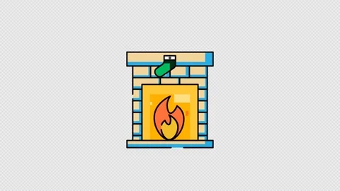 Fireplace Stock Footage 290519817