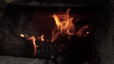 Fireplace Stock Footage 293295221