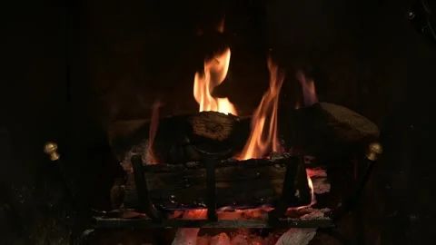 Fireplace Video stock 299325157
