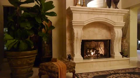 Fireplace grand Vidéo 12208048