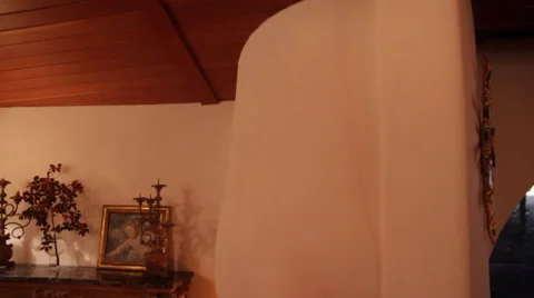 Fireplace Indoor Stock Footage 40814357