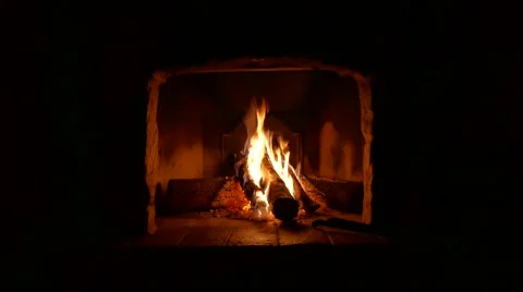 Fireplace location Stock Footage 58845198