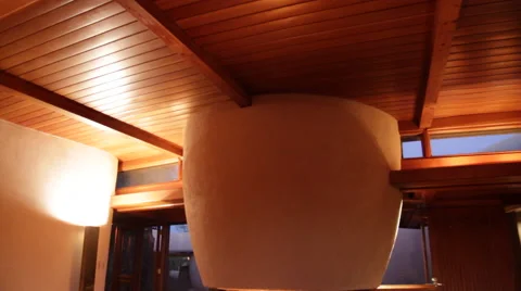 Fireplace Perspective Stock Footage 40814329