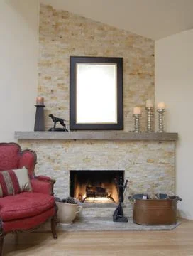 Fireplace Stock Photos