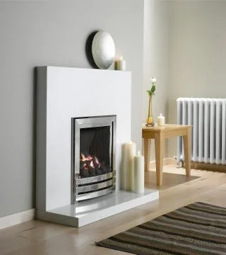 Fireplace Fotos Stock