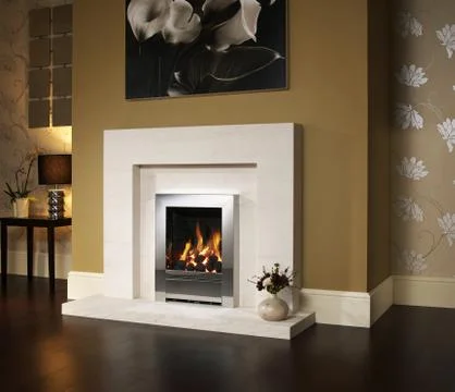 Fireplace Foto stock