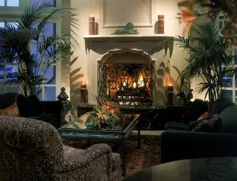 Fireplace Stock Photos
