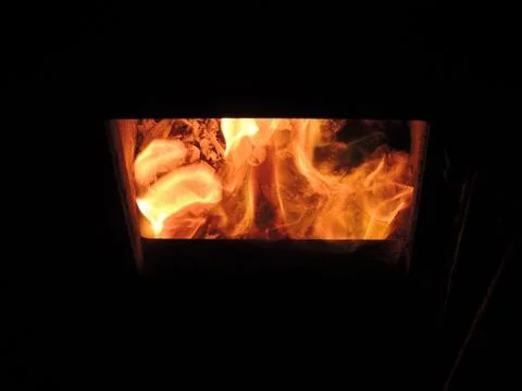 Fireplace Foto stock