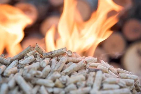 Fireplace Foto stock