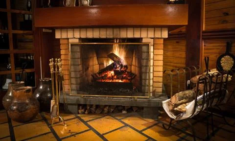 Fireplace Stock Photos