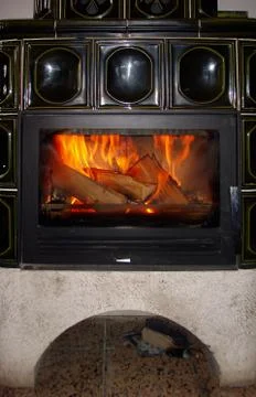 Fireplace Stock-Fotos