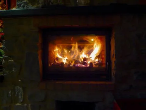 Fireplace Stock-Fotos