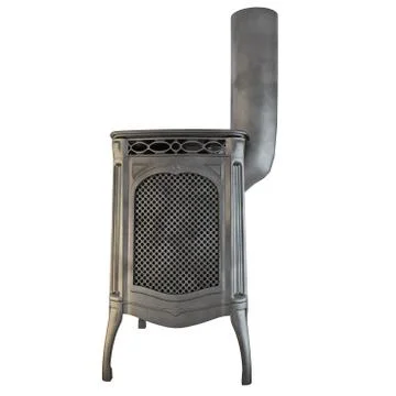 Fireplace side view 3d graphics イラスト素材