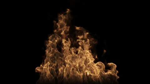 Fireplace Wide Background 4K Stock Footage 239729657