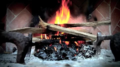 FireplaceMVI 0323 HD Stock Footage 978112