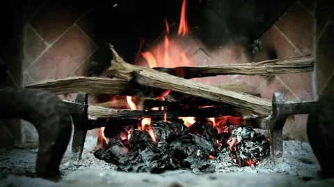 FireplaceMVI 3220 HD Stock Footage 978110