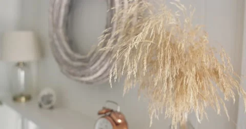 Fireplave decor Video stock 152269599