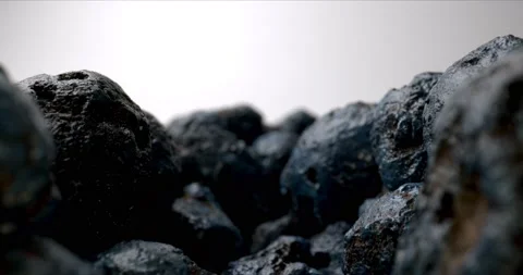 Fireproof and Heatproof Volcanic Lava Rock. Concept of goods for Fire Pits Video stock 148616599