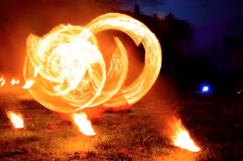 Fireshow 2 Stock Photos