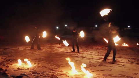 Fireshow 3 Stock Footage 27940492