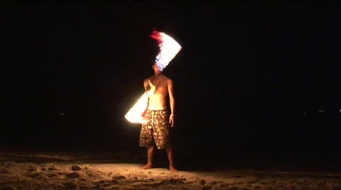 Fireshow- CU2 Stock Footage 731563