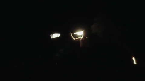 Fireshow Stock Footage 86333668