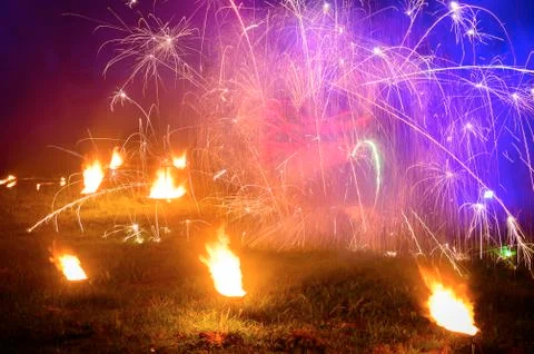 Fireshow Stock Photos