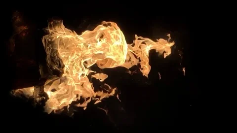 FireSlow 3 Video stock 122541640