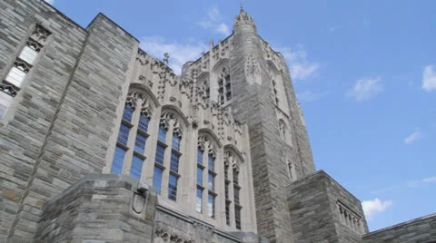 Firestone library, Princeton Stock Footage 22468089