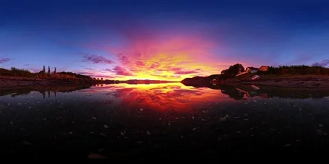 FireSunrise12 Stock Footage 321444138