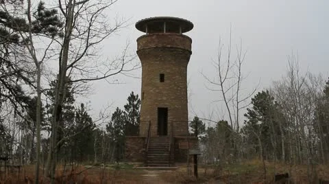 Firetower Stock Footage 11427393