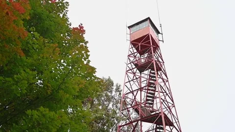 FireTowerHD01 Stock Footage 168324582