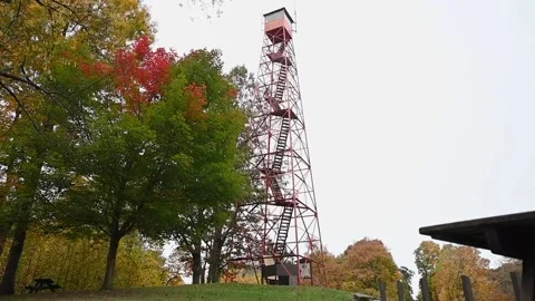 FireTowerHD02 Video stock 168324577