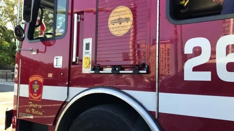 Firetruck Stock Footage 165459271