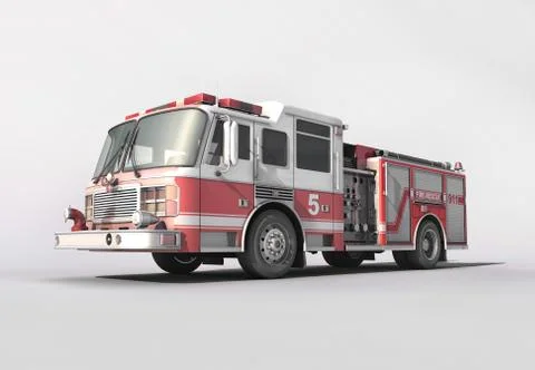Firetruck Stock Illustration