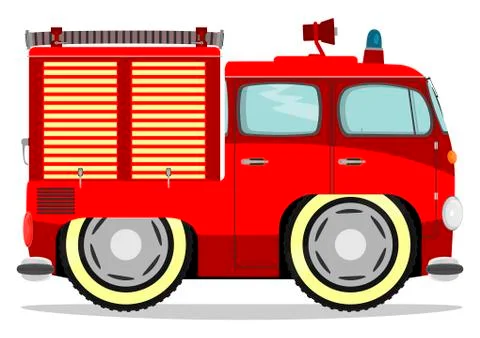 Firetruck Stock Illustration