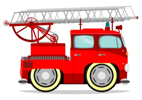 Firetruck Stock Illustration