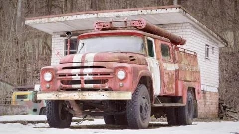 FireTruck Foto stock
