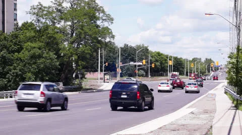 Firetrucks Enroute Stock Footage 24825975