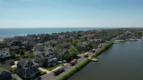 Firetrucks Going to a Call 動画素材 196131425