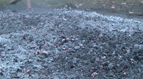 Firewalking 5638 Stock Footage 31820591