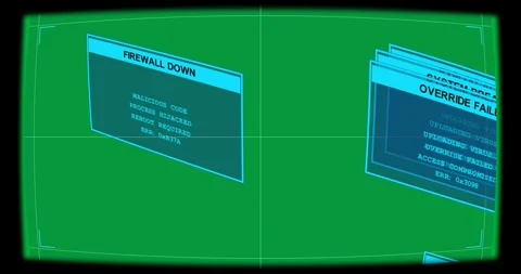 FIREWALL DOWN popping left causing right breach stacking tilting showing breach Stock Footage 327338681