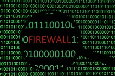 Firewall Illustrazione stock