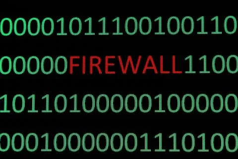 Firewall Stock Illustration