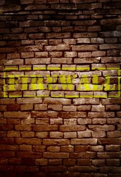 Firewall Stock Illustration