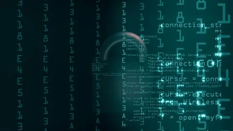 Firewall on network denies access to hacker Stock Photos