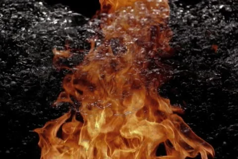 Firewater Video stock 42361728