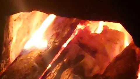 Firewood coals Vídeos de archivo 222367610