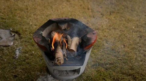 Firewood Stock Footage 34531381